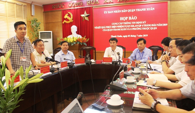 Quận Thanh Xuân xử lý 1.150 trường hợp vi phạm trật tự đô thị - Ảnh 1