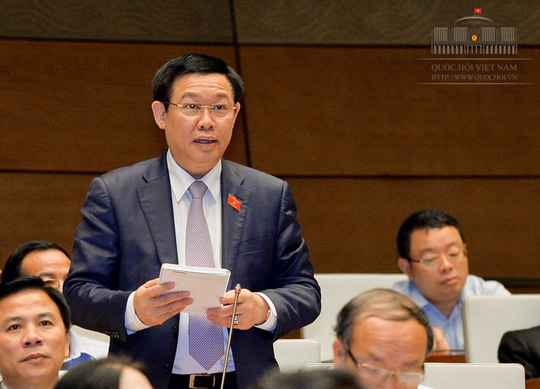 Tường thuật Phó Thủ tướng Vương Đình Huệ trả lời chất vấn: Chính phủ chỉ đạo quyết liệt chống tham nhũng - Ảnh 1
