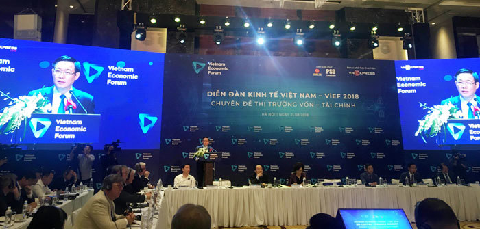Phó Thủ tướng Vương Đình Huệ: Chính phủ băn khoăn về vốn mỏng của DN - Ảnh 1