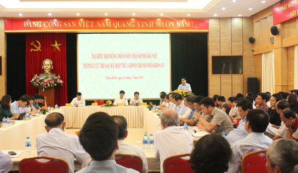 Chủ tịch Nguyễn Đức Chung: Hà Nội sẽ công khai toàn bộ dự án chậm triển khai - Ảnh 1