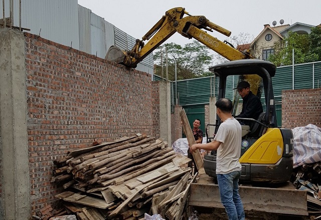 Phường Định Công, quận Hoàng Mai: Quyết liệt xử lý vi phạm trật tự xây dựng - Ảnh 1