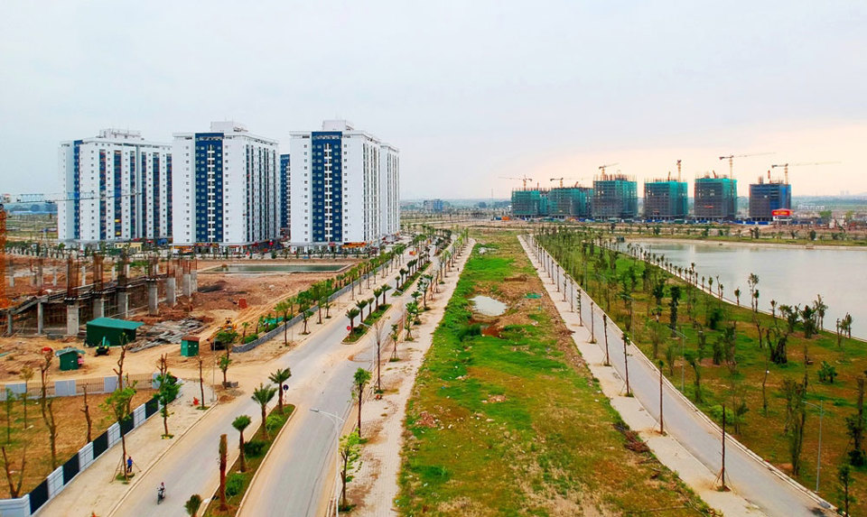 Chùm ảnh Khu đô thị Thanh Hà tuyệt đẹp qua ống kính flycam - Ảnh 9