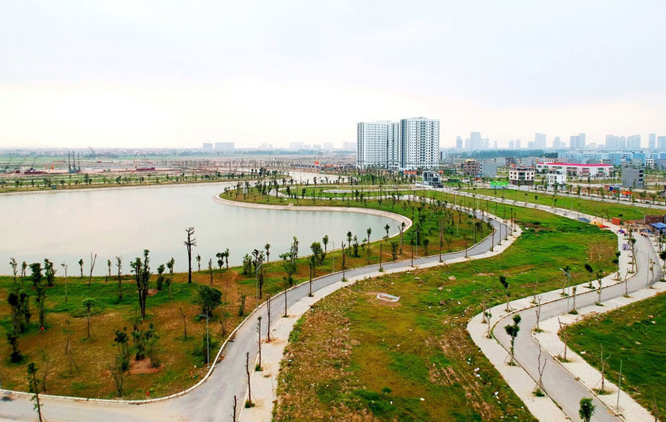 Chùm ảnh Khu đô thị Thanh Hà tuyệt đẹp qua ống kính flycam - Ảnh 10