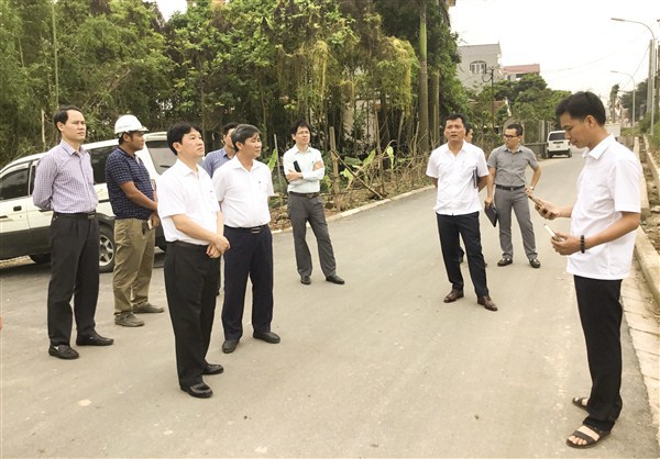 Huyện Gia Lâm giám sát tiến độ các dự án trọng điểm trên địa bàn - Ảnh 1