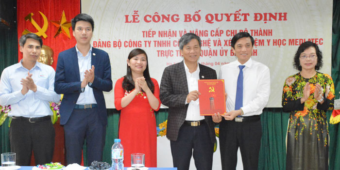 Phát triển Đảng tại các doanh nghiệp ngoài Nhà nước tại Hà Nội: Hiệu quả từ sự chủ động, sáng tạo - Ảnh 1