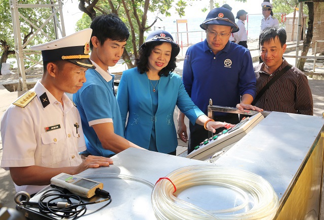 Thấm đẫm tình cảm, trách nhiệm Hà Nội với Trường Sa - Ảnh 3