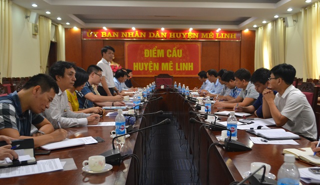 Mê Linh đồng hành cùng các doanh nghiệp cấp nước sạch - Ảnh 1