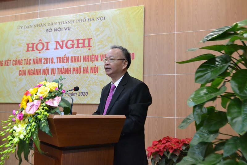 Phó Chủ tịch Thường trực UBND TP Nguyễn Văn Sửu: Ngành nội vụ Thủ đô đã vượt nhiều khó khăn, hoàn thành xuất sắc nhiệm vụ - Ảnh 1