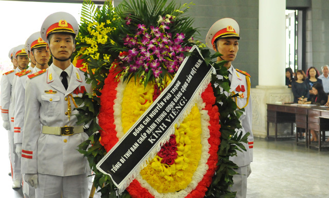 Xúc động lễ tang cụ bà Hoàng Thị Minh Hồ - Ảnh 6