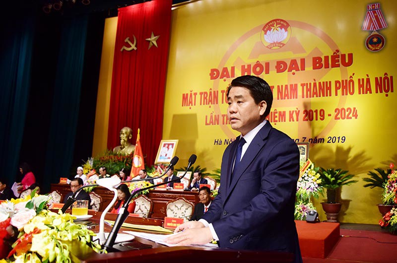 Chủ tịch Nguyễn Đức Chung: Mặt trận Thủ đô thực hiện tốt chính sách đại đoàn kết toàn dân - Ảnh 1