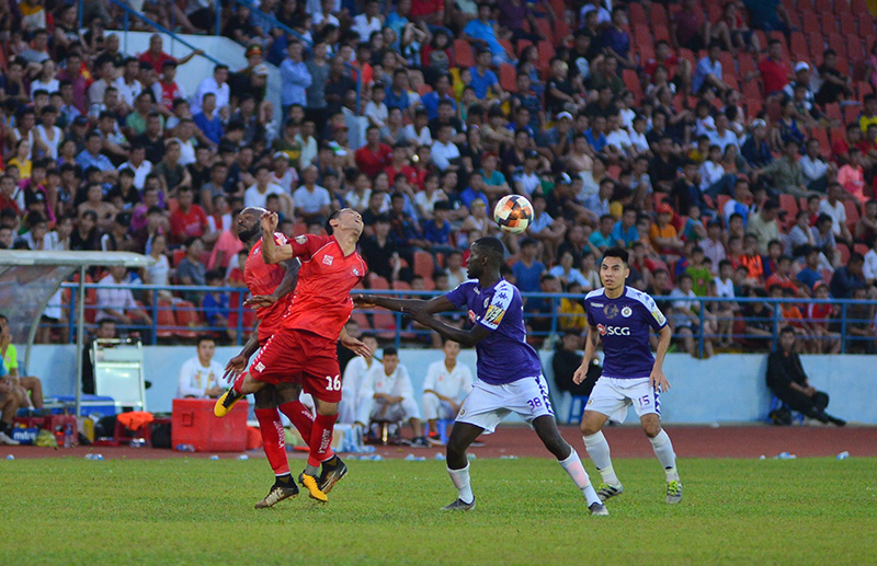 [Ảnh] Nhìn lại trận "đại chiến" giữa Hà Nội FC và Hải Phòng - Ảnh 10