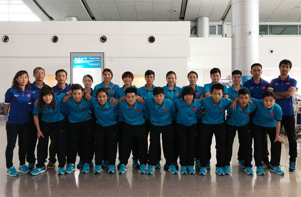 Tuyển Futsal nữ Việt Nam sang Trung Quốc tập huấn - Ảnh 1