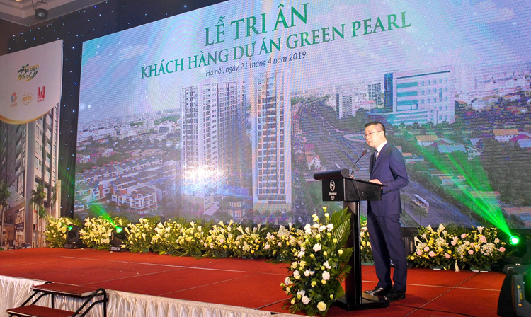 Gần 400 khách hàng dự lễ tri ân dự án Green Pearl 378 Minh Khai - Ảnh 1