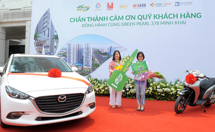 Gần 400 khách hàng dự lễ tri ân dự án Green Pearl 378 Minh Khai - Ảnh 3