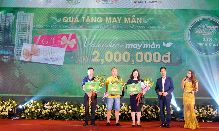 Gần 400 khách hàng dự lễ tri ân dự án Green Pearl 378 Minh Khai - Ảnh 4