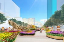 TP Hồ Chí Minh: Đường hoa Nguyễn Huệ Tết Nhâm Dần 2022 được thiết kế như thế nào? 