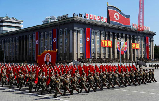 Những hình ảnh ấn tượng tại lễ hội "Biển người" mừng Quốc khánh Triều Tiên - Ảnh 1