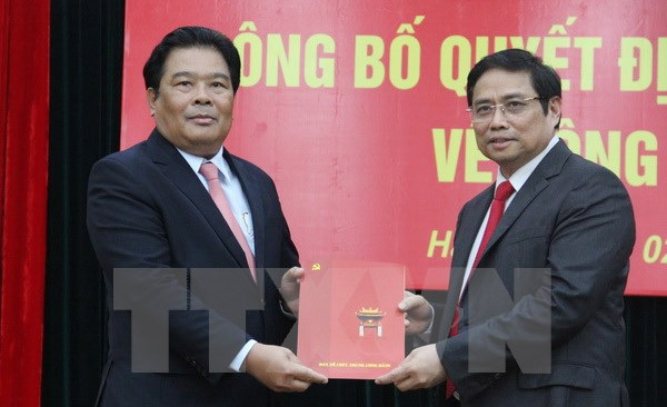 Ông Sơn Minh Thắng giữ chức Bí thư Đảng ủy Khối các cơ quan T​.Ư - Ảnh 1