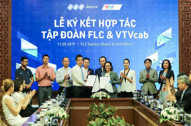 Tập đoàn FLC và VTVcab ký thỏa thuận hợp tác chiến lược - Ảnh 1