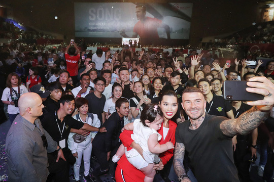 David Beckham truyền cảm hứng sống khỏe, sống hạnh phúc tại Việt Nam - Ảnh 4