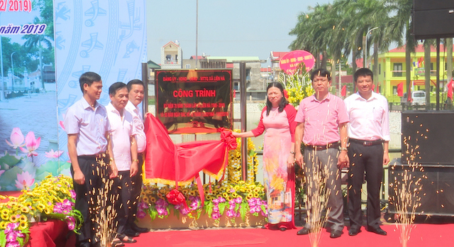 Huyện Đông Anh: Liên Hà kỷ niệm 55 năm ngày Bác Hồ về thăm - Ảnh 1