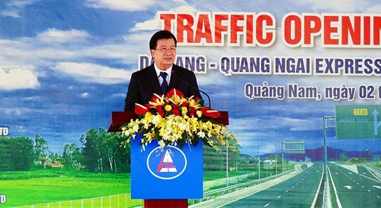 Chính thức thông xe cao tốc Đà Nẵng - Quảng Ngãi - Ảnh 1
