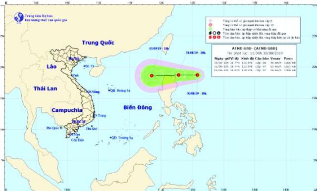 Bão số 4 vừa qua, Biển Đông lại đón áp thấp nhiệt đới mới - Ảnh 1