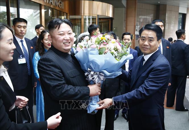 Chủ tịch Triều Tiên Kim Jong Un viếng Chủ tịch Hồ Chí Minh - Ảnh 3