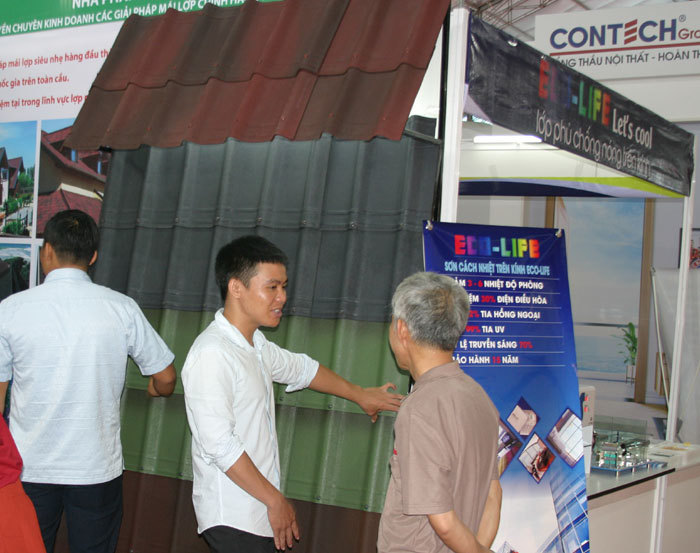 Gần 400 doanh nghiệp tham gia hội chợ Vietbuild Hà Nội 2018 - Ảnh 4