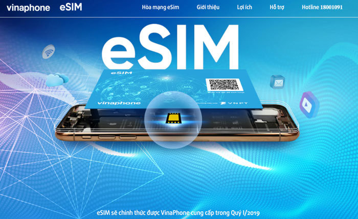 VinaPhone bắt đầu phát hành eSIM cho 5.000 khách hàng đầu tiên - Ảnh 1