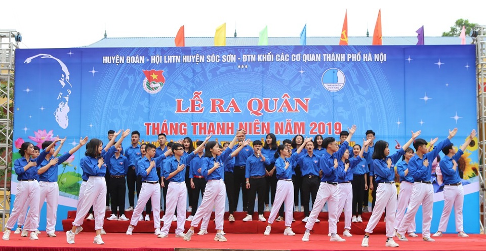 Nhiều hoạt động thiết thực của thanh niên Thủ đô tại huyện Sóc Sơn - Ảnh 3
