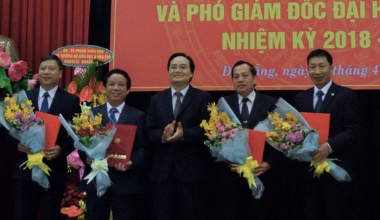 Bổ nhiệm Chủ tịch Hội đồng đại học và các Phó giám đốc Đại học Đà Nẵng - Ảnh 1