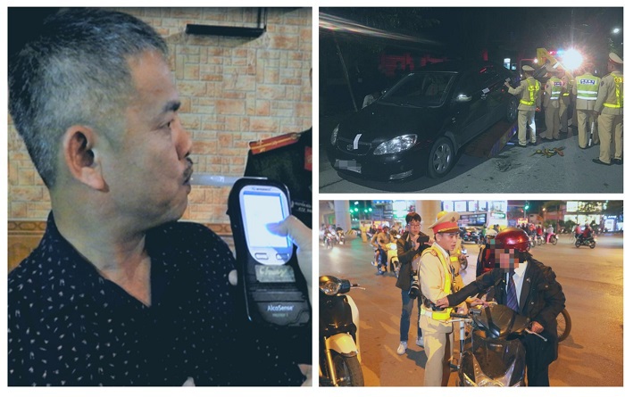 Sau 5 ngày áp dụng Nghị định 100: Nhiều lái xe say rượu chống đối, hành hung CSGT - Ảnh 1