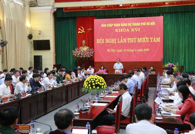 Hà Nội: Đánh giá tình hình thực hiện nhiệm vụ chính trị 3 tháng đầu năm 2019 - Ảnh 1