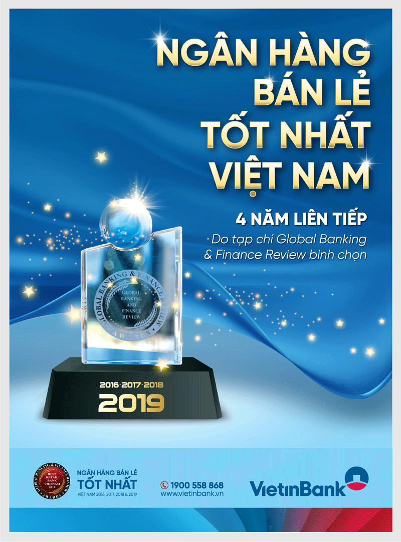 VietinBank tự hào 4 năm liên tiếp đạt giải “Ngân hàng bán lẻ tốt nhất Việt Nam” - Ảnh 1