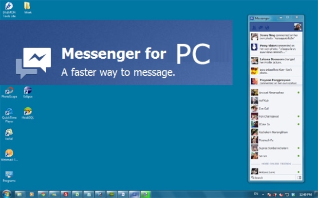 Ra mắt Facebook Messenger trên máy tính - Ảnh 1