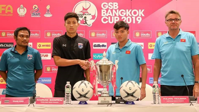 U19 Việt Nam sẵn sàng cho trận đấu với chủ nhà Thái Lan tại GSB Bangkok Cup 2019 - Ảnh 1