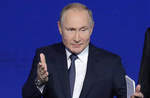 Tổng thống Putin: Mỹ “tự bắn vào chân” khi cấm các công ty kinh doanh với Nga - Ảnh 1