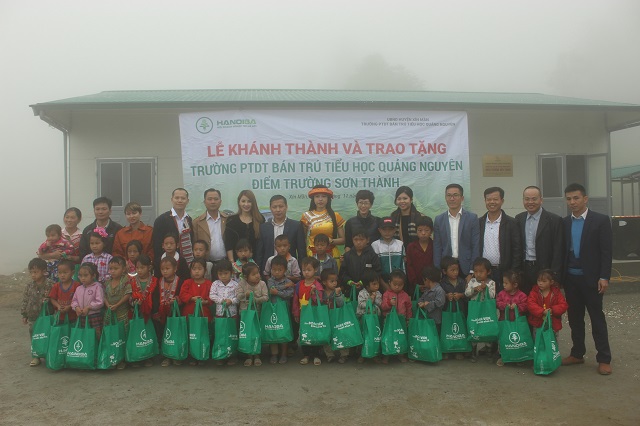 Hội Doanh nghiệp trẻ Hà Nội trao tặng điểm trường cho trẻ em vùng cao Hà Giang - Ảnh 3