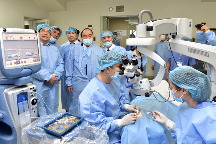 Thủ tướng dự lễ kỷ niệm 100 năm thành lập bệnh viện Mắt Trung ương - Ảnh 3