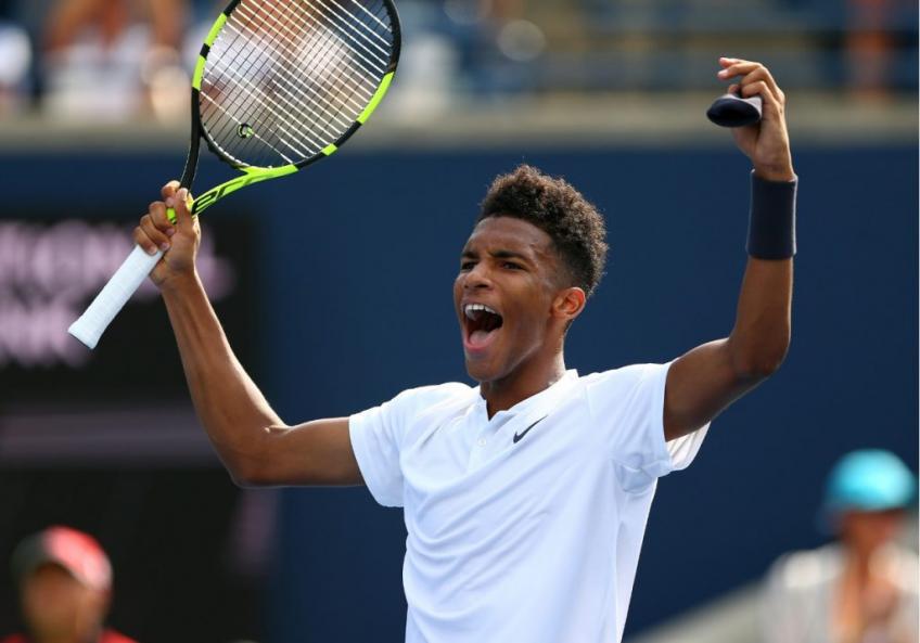 Felix Auger Aliassime - người trẻ nhất lọt vào top 50 thế giới - Ảnh 1