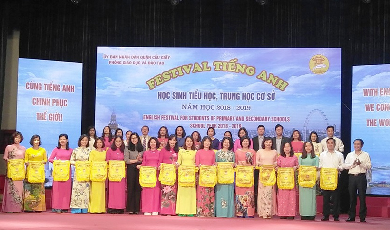 Cầu Giấy khai mạc Festival tiếng Anh lần thứ 5 - Ảnh 1