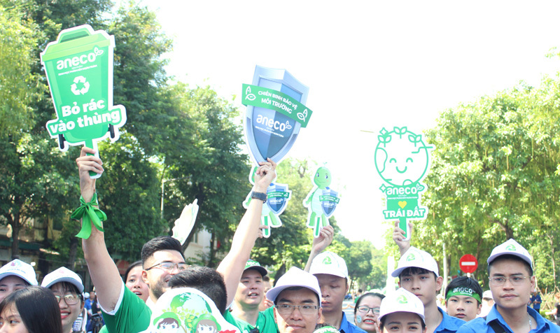 [Ảnh] Lễ ra quân toàn quốc phong trào chống rác thải nhựa tại Hà Nội - Ảnh 9