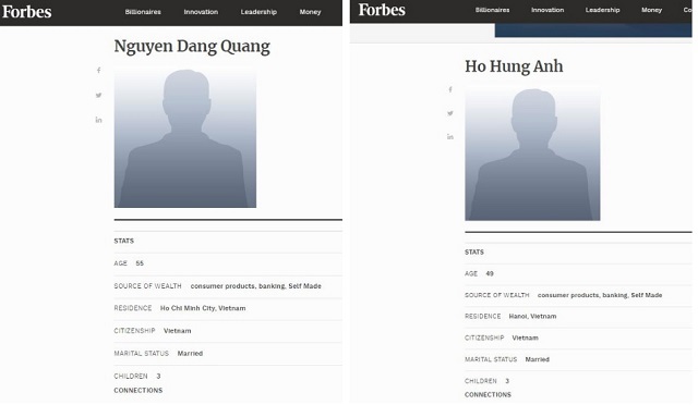 Fobes cập nhật thông tin 2 doanh nhân Việt trước khi công bố danh sách tỷ phú USD 2019 - Ảnh 1
