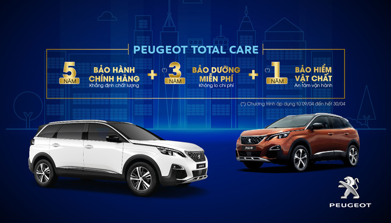 Peugeot Việt Nam ưu đãi lớn tháng 4 - Ảnh 1