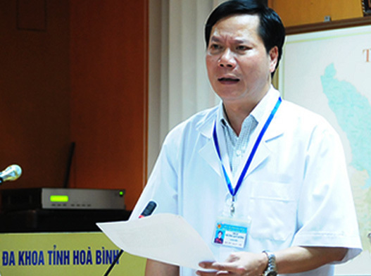 Khởi tố cựu Giám đốc Bệnh viện Đa khoa tỉnh Hòa Bình Trương Quý Dương - Ảnh 1