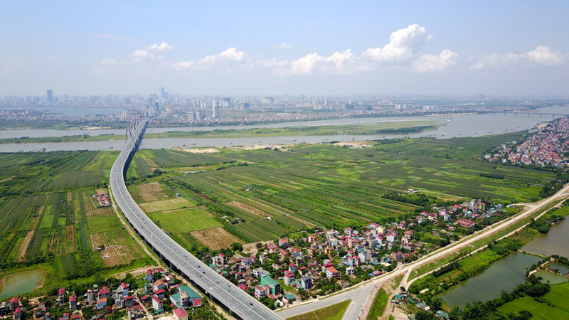 Giá đất trục Nhật Tân – Nội Bài: Tăng mạnh nhờ dự án tỷ đô - Ảnh 1