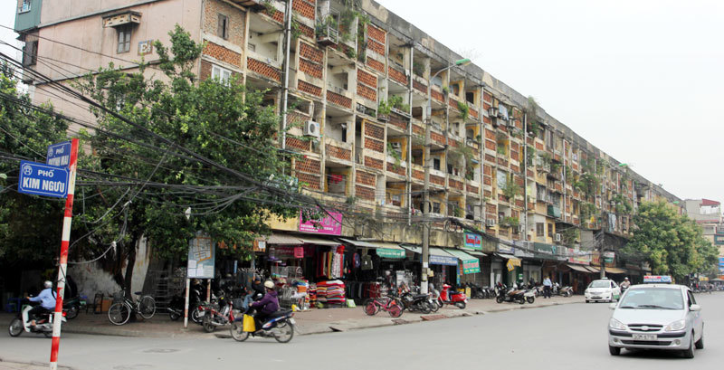 Cải tạo, xây mới chung cư cũ tại Hà Nội: Gỡ vướng từ cơ chế - Ảnh 1