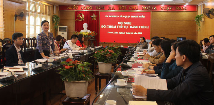 Quận Thanh Xuân: Hướng tới nền hành chính hiện đại - Ảnh 1
