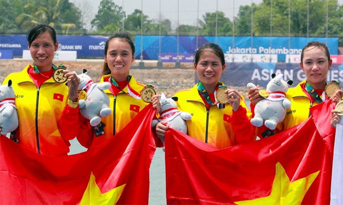 Thể thao Việt Nam giành huy chương vàng đầu tiên tại Asiad 18 - Ảnh 1